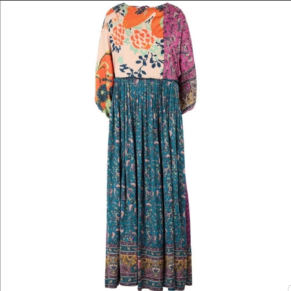 NWT What You Want Maxi Printed Free People Dress